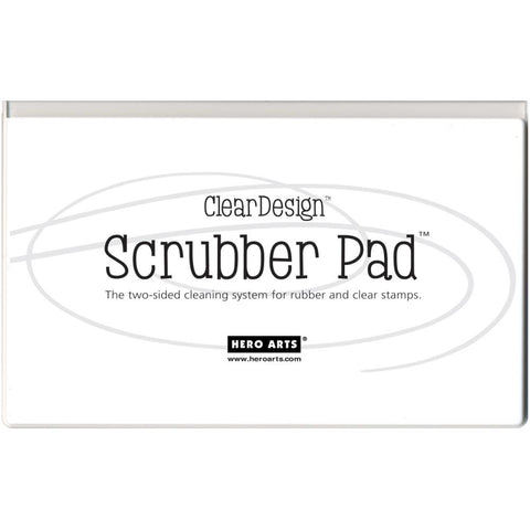 Hero Arts Clear Design Scrubber Pad 7.5"X4.5"