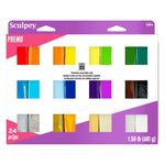 Sculpey Premo Accents Polymer Clay Multipack 1oz 24/Pkg