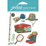 Jolee's Boutique Dimensional Stickers Fishing