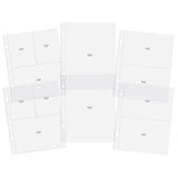 Simple Stories Sn@p! Pocket pages for Snap binders - VARIOUS SIZES