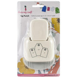 Dress My Craft Paper Punch Rectangular Tag