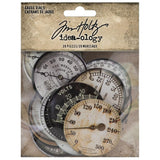 Tim Holtz Idea-Ology Gauge Dials 39/Pkg