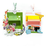 Pinkfresh Studio Die Set Rainbow Daisies