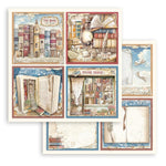 Stamperia Double-Sided Paper Pad 12"X12" 10/Pkg Vintage Library