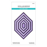 Spellbinders Etched Dies Essential Hexi-Gems