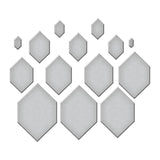 Spellbinders Etched Dies Essential Hexi-Gems