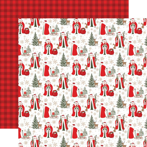 Echo Park Paper Christmas Time Double-Sided Cardstock 12"X12" Magical Christmas