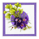Spellbinders Etched Dies By Susan Tierney-Cockburn Snow Garden - Crocus And Ladybugs