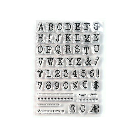 Elizabeth Craft Clear Stamps Alphabet