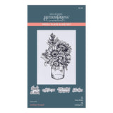 Spellbinders BetterPress Plate & Die Set Sunflower Bouquet Press