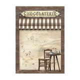Stamperia Assorted Rice Paper Backgrounds A6 8/Sheets Coffee And Chocolate