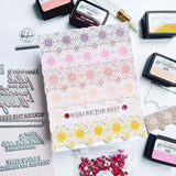 Pinkfresh Studio Medallion Border dies