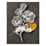 Spellbinders BetterPress Press Plate And Die From The Presse Flower Stems