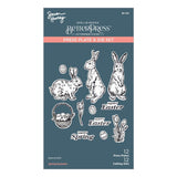 Spellbinders Press Plate & Die By Simon Hurley Spring Bunnies, Spring Sampler
