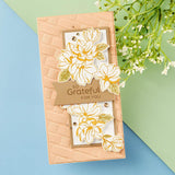 Spellbinders Press Plate & Die By Simon Hurley Spring Magnolias, Spring Sampler