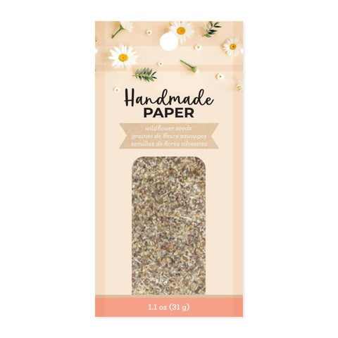 American Crafts Handmade Paper Mix-Ins Wildflower Seeds