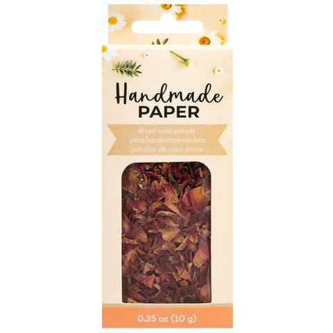 American Crafts Handmade Paper Mix-Ins Rose Petals