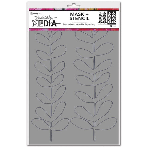 Dina Wakley Media Stencils 9"X6" Branches Redux