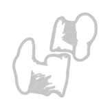 Sizzix Framelits Die & Stamp Set By 49 & Market 12/Pkg