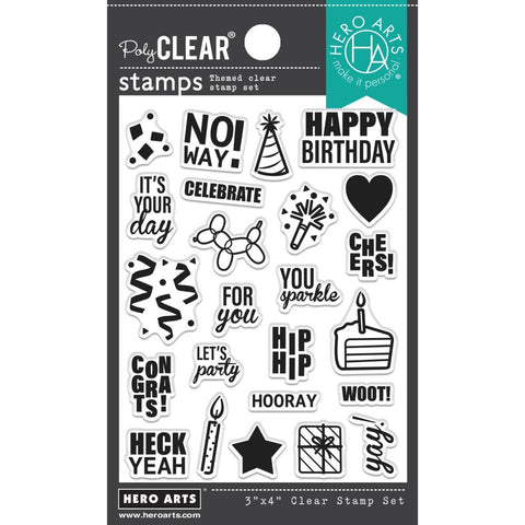 Hero Arts - Clear Stamps 3"X4" Your Day Messages