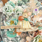 Prima Marketing The Home Baker Chipboard Stickers