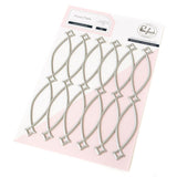 Pinkfresh Studio Press Plate Interlaced Diamonds