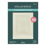 Spellbinders 3D Embossing Folder By Yana Smakula Molded Frame, Yana's Daisies