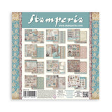 Stamperia Scrapbooking Pad 8"X8" 10/Pkg Venice City of Art