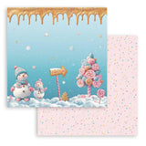 Stamperia Scrapbooking Pad 8"X8" 10/Pkg Candy Christmas