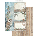 Stamperia Junk Journal Stickers, Cut-outs And Backgrounds The Owl's House