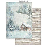 Stamperia Junk Journal Stickers, Cut-outs And Backgrounds The Owl's House