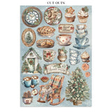 Stamperia Junk Journal Stickers, Cut-outs And Backgrounds The Owl's House