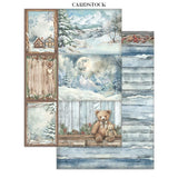 Stamperia Junk Journal Stickers, Cut-outs And Backgrounds The Owl's House