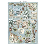 Stamperia Junk Journal Stickers, Cut-outs And Backgrounds The Owl's House