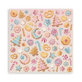 Stamperia Scrapbooking Pad 12"x12" 10/Pkg Candy Christmas