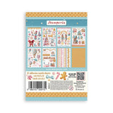 Stamperia A5 Washi Pad 8/Pkg Candy Christmas