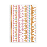 Stamperia A5 Washi Pad 8/Pkg Candy Christmas