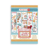 Stamperia A5 Washi Pad 8/Pkg Candy Christmas