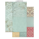 Stamperia Junk Journal Stickers, Cut-outs And Backgrounds Alice In Christmas