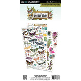 49 And Market Rub-On Transfer Set Curiosities In Willow Grove