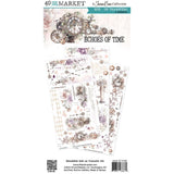 49 And Market Rub-On Transfer Set 6"X12" Echoes Of Time