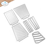 Elizabeth Craft Metal Die -3D Modern Vases