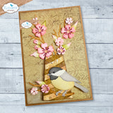 Elizabeth Craft Metal Die -3D Modern Vases