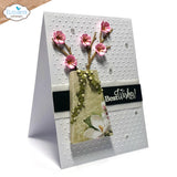 Elizabeth Craft Metal Die -3D Modern Vases