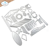 Elizabeth Craft Metal Die -Beach Scenery