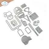 Elizabeth Craft Metal Die -Football/ Baseball Accessories