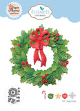 Elizabeth Craft - Holiday Wreath dies