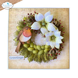 Elizabeth Craft - Holiday Wreath dies
