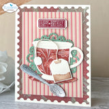 Elizabeth Craft Designs - Romantic Revival Collection - Dies - Tea Time