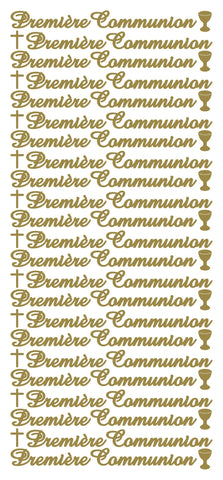 ECSTASY CRAFTS - Peel Off Stickers - Première Communion